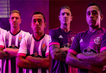 Real Valladolid football shirts 2020-21